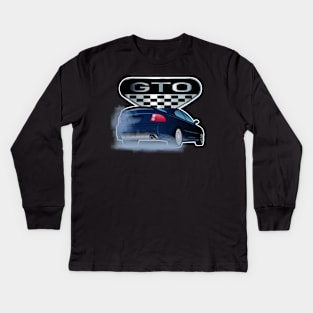 2006 Pontiac GTO Smokin' the Tires! Kids Long Sleeve T-Shirt